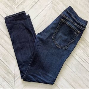 rag & bone Dark Blue Ankle Jeans